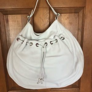 White large shoulder bag